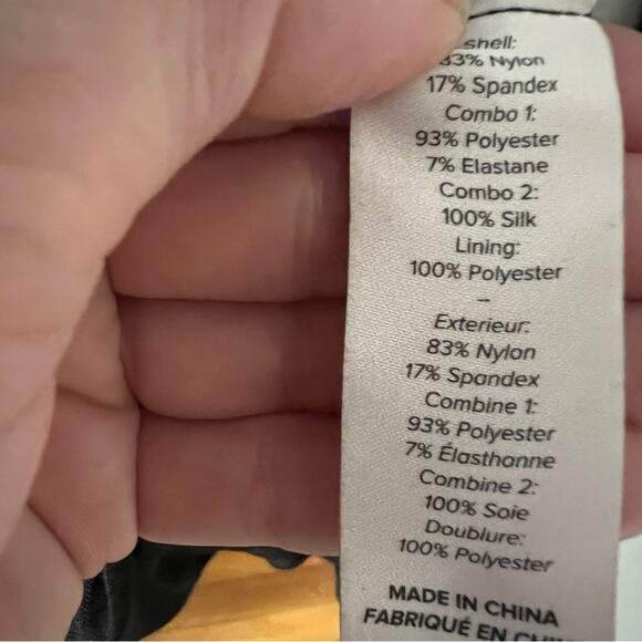 Cinq À Sept Grant Black Ruched Mesh Mini Dress - Picture 6 of 7